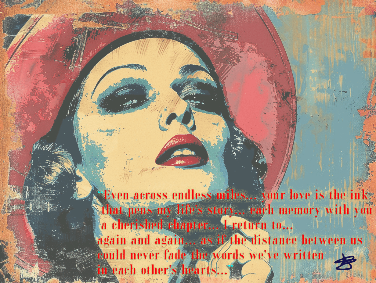“You are every color I’ve ever chased, every line I’ve ever drawn.” - Château Wanton