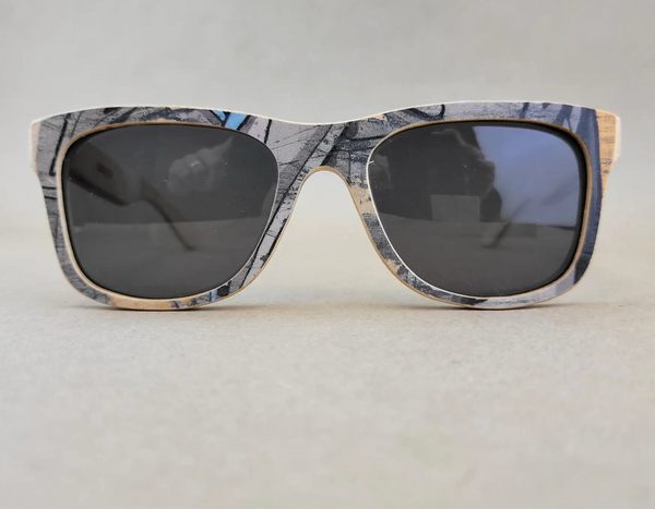 Recycled Skateboard Polarized Sunglass .001 of.001 / Kind