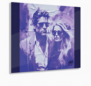 JFK JR & Carolyn Bessette-Kennedy | Wheat Paste Fine Art - Château Wanton