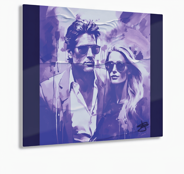 JFK JR & Carolyn Bessette-Kennedy | Wheat Paste Fine Art - Château Wanton